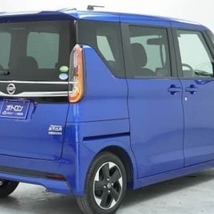 【自社ローン対象】日産　ルークス　片側電動スライドドア　スマートキー　障害物センサーの画像
