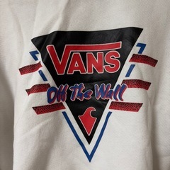 XS 丈短いトレーナー VANSの画像
