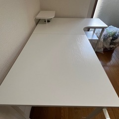 L字デスク ゲーミングデスクの画像