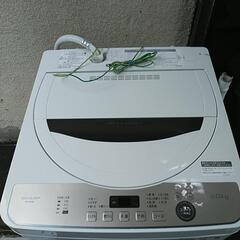 SHARP　全自動洗濯機　ES-GE6E 6.0kg　2021年製の画像