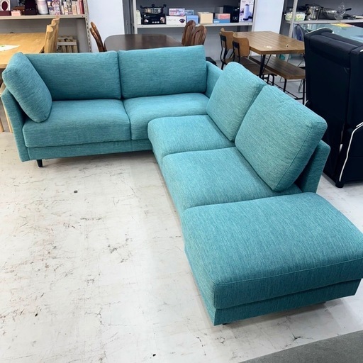 超美品‼️】定価104,990円♪ ニトリ 200cm幅コーナーソファ 3~4