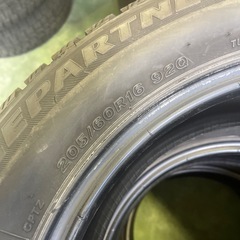 無料タイヤ　205/60R16の画像