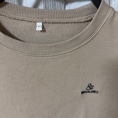 ベージュ トレーナー サイズ150の画像