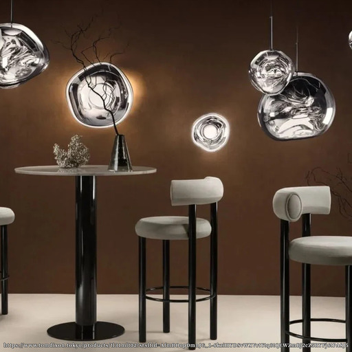【正規品◎新品未使用品】Tom Dixon（トム・ディクソン）/ MELT 50 PENDANT LED CHROME-JB（メルト 