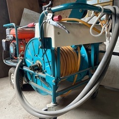 自走式セット動噴エンジン一発始動ノズル付き丸山マルヤマMARUYAMAMS330CNA GR130動力噴霧機噴霧器セット動噴の画像