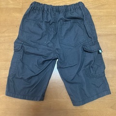 男児150黒ハーフパンツの画像