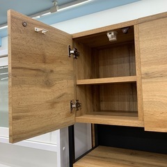 【軽トラ無料貸し出し】【ニトリ】【3枚扉レンジボード】【トレファク所沢店】の画像