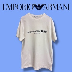 美品 EMPORIO ARMANI エンポリオアルマーニ ロゴT...