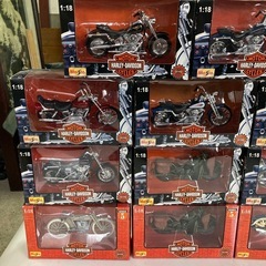 ハーレーダビッドソン　模型　まとめ売りの画像