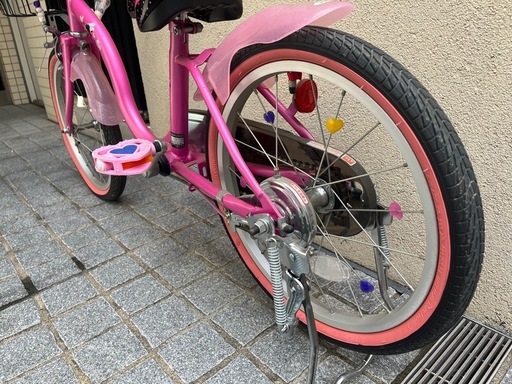 ミニーマウス子供用自転車18インチ