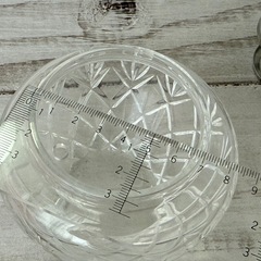 フラワーベース 花瓶 2つセット HOYA/HOYAクリスタルの画像
