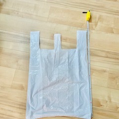 【無料】大きめ買い物袋/ゴミ袋　お譲りしますの画像