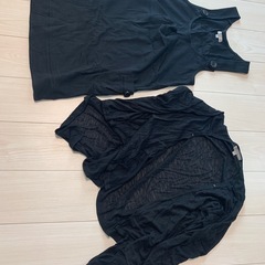12着セット　妊婦用　ズボン　ショートパンツ　ロンT　ワンピース　授乳口付　綺麗　サイズM〜L 身長160cm前後普通体型の画像