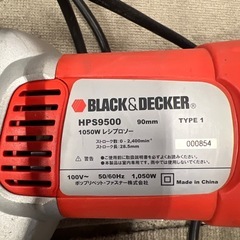 BLACK & DECKER レシプロソーの画像