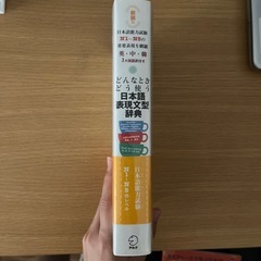 日本語文型辞典の画像
