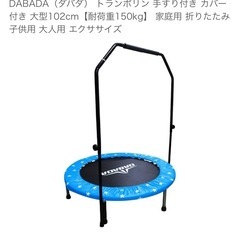 DABADAトランポリン（手すり付）の画像