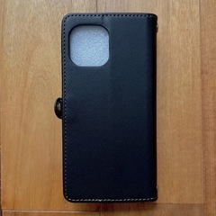 【未使用】iPhone12 mini PUレザー　スマホケース　　ショルダーストラップ付きの画像