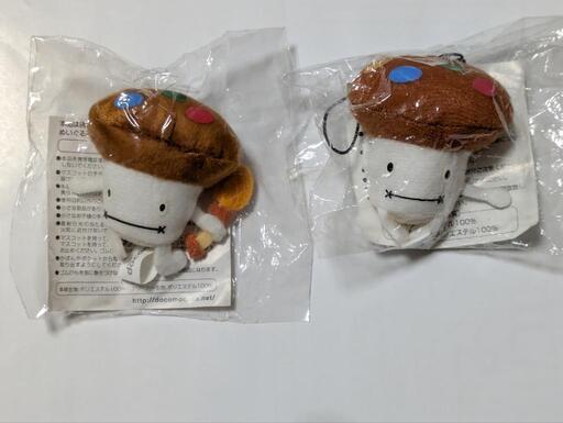 未使用品 ドコモダケ docomo 液晶クリーナー ストラップ2個