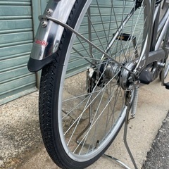 26㌅安全整備士組立リサイクル自転車の画像