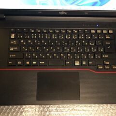 大画面15.6インチ液晶搭載　LIFEBOOK　A553/H・FMVA06003・Win11Pro＋オフィス・デュアルコア Cel-1000M／6GB／750GBの画像