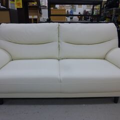 2人掛けソファー（ホワイト）