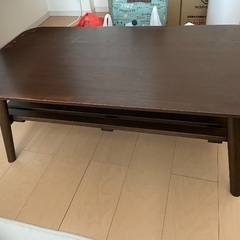 ローテーブル譲りますの画像