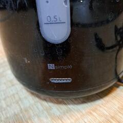 ニトリ　電気ケトル　 SN-3228(BK)の画像