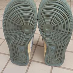 ナイキの水色の靴26.5センチの画像