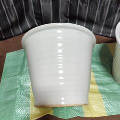 陶器蘭鉢　大2個セット①の画像