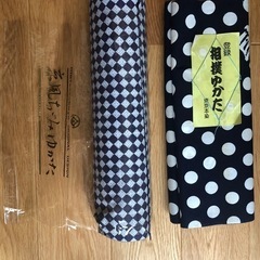 浴衣　生地幅35cm 長さ不明　セットでの画像