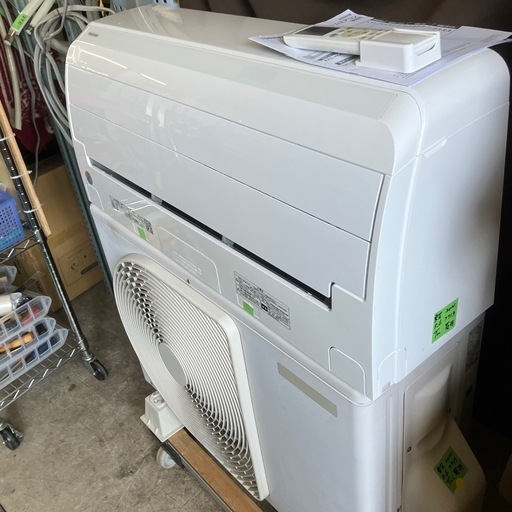 保証付、取付込、東芝2021年5.6KW 18畳