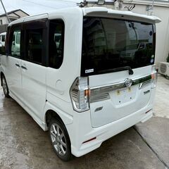 タントカスタム X SA 両側スライドドア ETC ナビTV バックカメラ スマートキーの画像