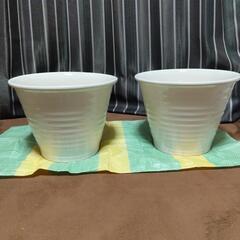 陶器蘭鉢　大2個セット②の画像