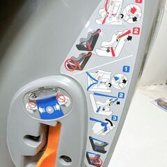 ◆PAMIO UNO パミオウーノ EX-2 チャイルドシート 日本製 レッドの画像