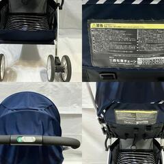 西松屋 SmartAngel  ベビーカー デ・ヨーネ レジェ e NAVY ネイビー スマートエンジェル ベビー用品 の画像