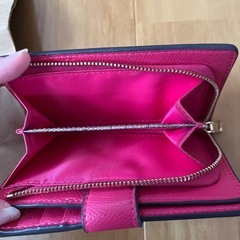 COACH二つ折り財布の画像