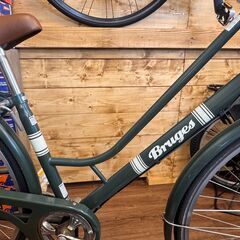 中古整備品　試乗できます　27インチオートライト、6段変速付き自転車の画像