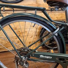 中古整備品　試乗できます　27インチオートライト、6段変速付き自転車の画像