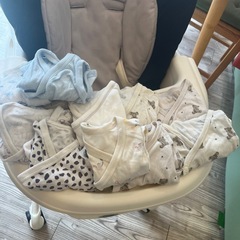 ベビースイング ハイローチェア 手動＆肌着60cmセット の画像