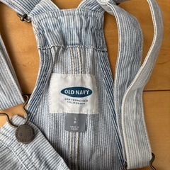 OLD NAVY サロペット　ショートパンツ　オーバーオール　デニム　160の画像