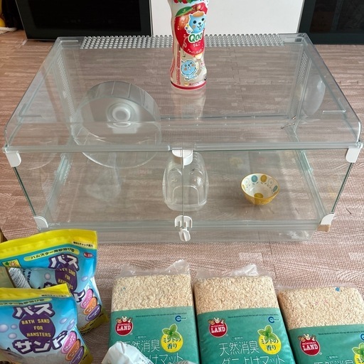 ハムスター飼育セット (ねこばん) 藤阪のその他の中古あげます