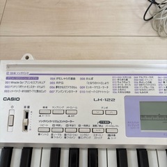 カシオ　電子ピアノ　電子キーボード　光ナビゲーションの画像