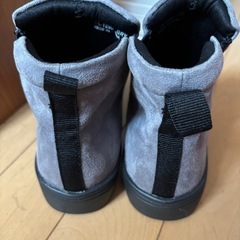 新品未使用   スェードショートブーツの画像