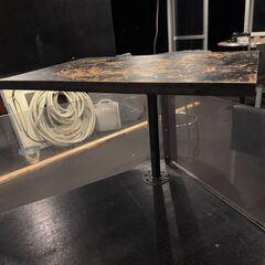 差し上げます。手作りのDJブースの画像