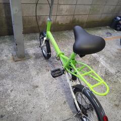(受付終了)ブリヂストンの折り畳み自転車の画像