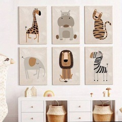 子ども部屋　ポスター　おしゃれ　動物の画像