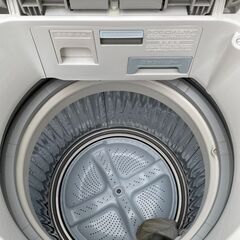 SHARP シャープ タテ型洗濯乾燥機 8.0kg プラズマクラスター搭載 ES-TX800-Wの画像