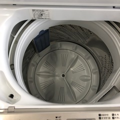 安心の6ヶ月保証付。【Panasonic 全自動洗濯機　NA-F50B12 5.0kg 2019年製】取りに来れる方限定の画像