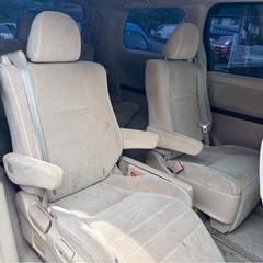 即日乗って帰れます♪トヨタ アルファード 車検1年半以上★総額45万円★機関良好！修復歴なし 車高調ローダウン 社外20インチアルミ 両側パワスラ 純正ナビ フルセグTV Bカメラ BT音楽再生 快適7人乗り パワーシート♪ 自動車税もコミコミ価格 ローン審査可能！の画像