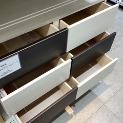 【取りに来られる方限定】関家具 3段チェスト ジェラードの画像